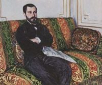 Caillebotte Gustave Portrait Of Richard Gallo 1881 canvas print
