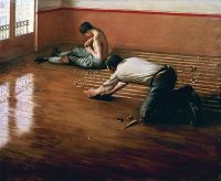 Caillebotte Gustave The Floor Scrapers canvas print