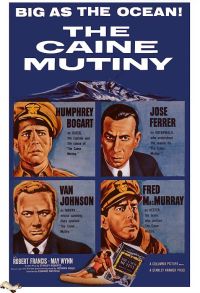 Caine Mutiny 1954 Movie Poster canvas print