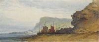 Callow William View Of Dover Harbour Kent 1862 canvas print