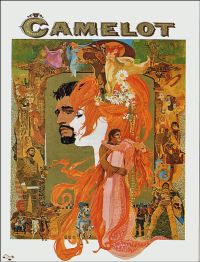 Camelot 1967 Movie Poster canvas print