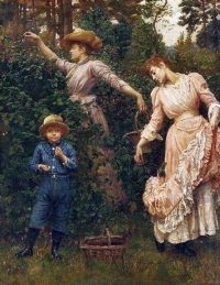 Cameron Prinsep Valentine Among The Brambles 1890 canvas print