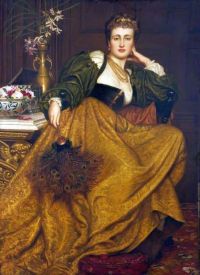 Cameron Prinsep Valentine Leonora Di Mantua 1873 canvas print