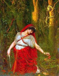 Cameron Prinsep Valentine Medea The Sorceress canvas print