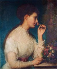 카메론 프린셉 1868년 XNUMX월 프린셉의 발렌타인 초상화