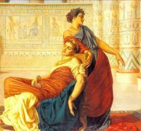 Cameron Prinsep Valentine Der Tod von Cleopatra Leinwanddruck