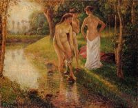 Camille Pissarro Bathers 1898