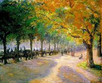 Camille Pissarro Hyde Park canvas print