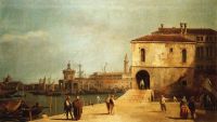 Canaletto Fonteghetto Della Farina canvas print
