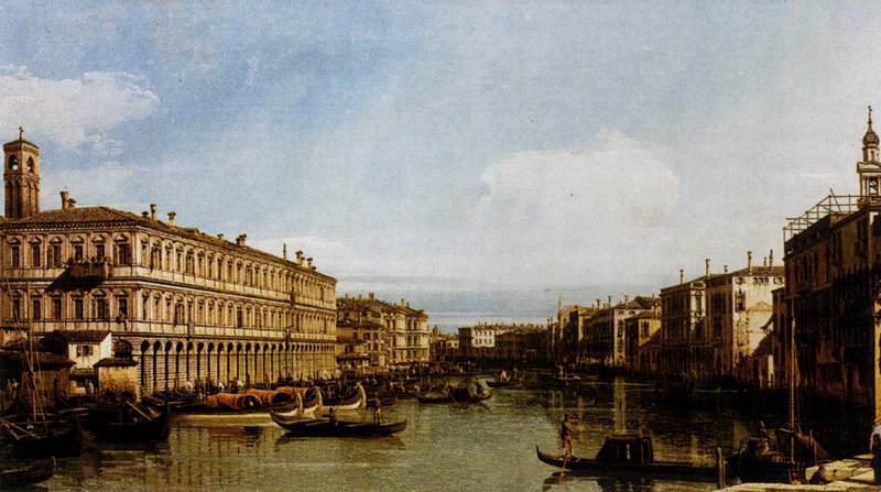Canaletto Grand Canal canvas print