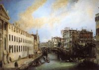 Canaletto Rio Dei Mendicanti canvas print