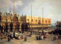 Canaletto San Marco Platz - Venedig