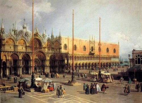 Canaletto San Marco Square- Venice canvas print