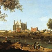Canaletto The Chapel Of Eton College