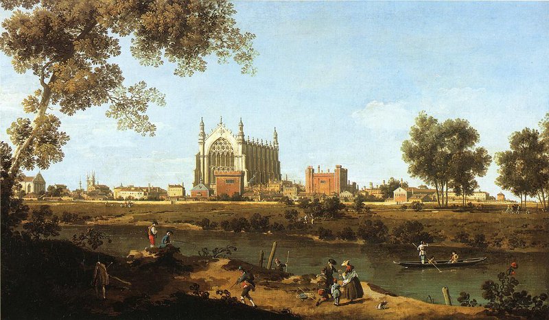 Canaletto The Chapel Of Eton College canvas print