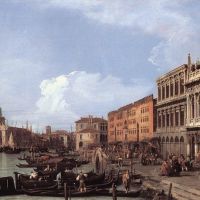 Canaletto De Molo op zoek naar het westen