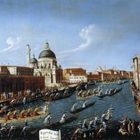 Canaletto The Women S Regaton The Grand Canal