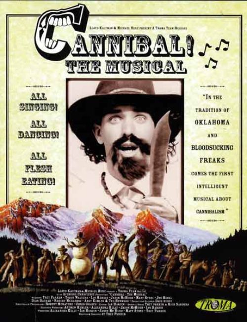 Cannibal The Musical 2 Movie Poster canvas print