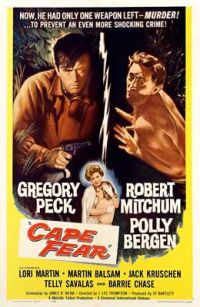 Cape Fear 1962 Movie Poster canvas print