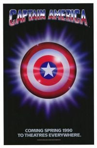 Cuadro en lienzo Capitán América Movie Poster