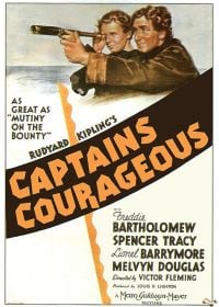 용기 있는 캡틴 1937 영화 포스터