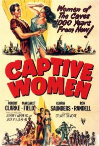 Captive Women Movie Poster canvas print