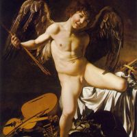 Caravaggio Amor zegevierend