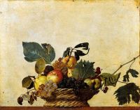 Caravaggio Basket Of Fruit canvas print