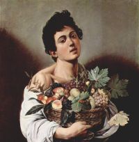 Caravaggio Boy With A Fruit Basket canvas print