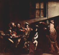 Caravaggio Calling Of Saint Matthew canvas print