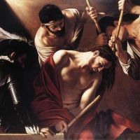 Caravaggio gekroond - titel om te verifiëren