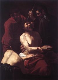 Caravaggio Crowning With Thorns canvas print