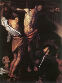 Caravaggio Crucifixion Of Saint Andrew canvas print