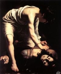 Caravaggio David und Goliath