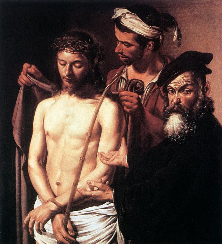 Caravaggio Ecce Homo canvas print