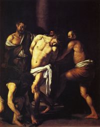 Caravaggio Flagellation Of Christ canvas print