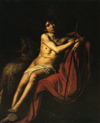 Caravaggio Johannes der Täufer -1610