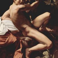Caravaggio Juan el Bautista - 1602