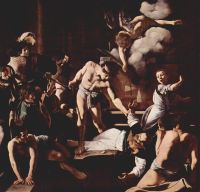 Caravaggio Martyrdom Of Saint Matthew canvas print
