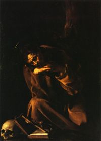 Caravaggio Saint Francis In Meditation