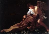 Caravaggio Saint Francis Of Assisi In Ecstasy canvas print