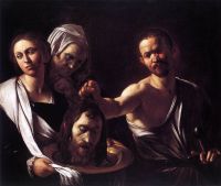 Caravaggio Salome mit dem Kopf von Johannes dem Täufer - 1607