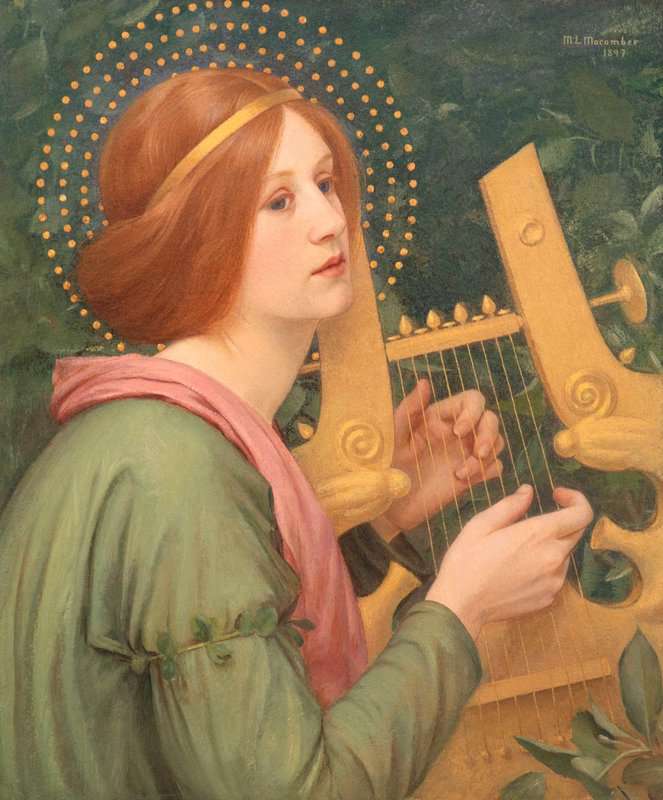 Carlisle Mary Helen An Instrument Of Many Strings 1897 canvas print