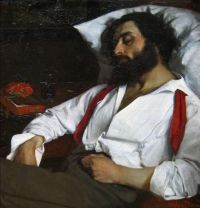 Carolus Duran Emile Auguste L Homme Endormi 1861