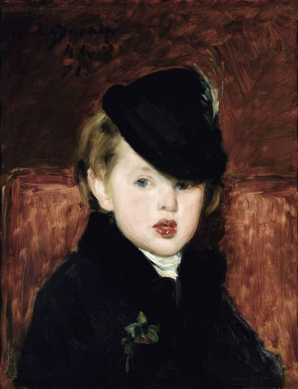 Carolus Duran Emile Auguste Portrait De Louis Ghemar L Aine The Elder 1871 canvas print
