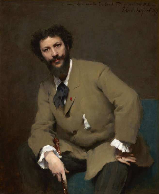 Carolus Duran Emile Auguste Portrait Of Carolus Duran 1879 canvas print