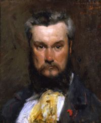 Carolus Duran Emile Auguste Porträt von Hector Hanoteau 1870