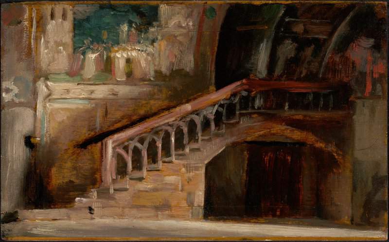 Carolus Duran Emile Auguste View Of The Lower Church Of San Francesco In Assisi 1876 canvas print