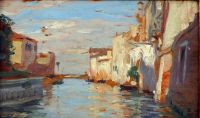 Carolus Duran Emile Auguste Blick auf Venedig