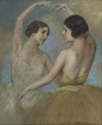 Carrier Belleuse Pierre Ballerinas 1926 canvas print